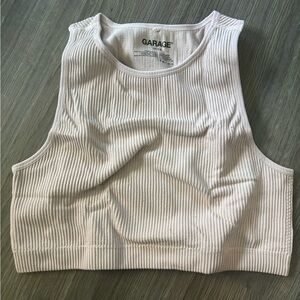 garage ribbed tank top